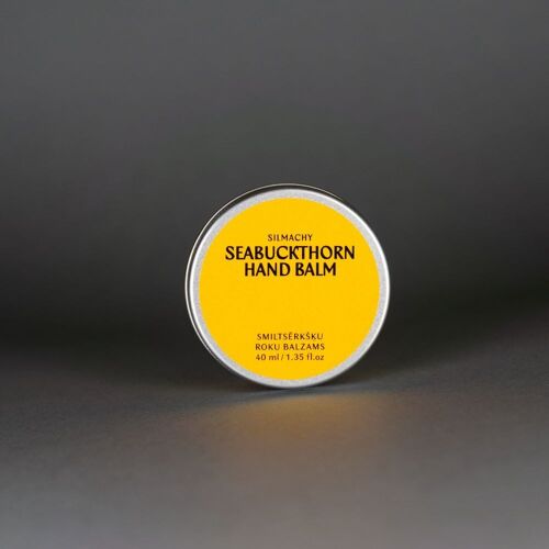 Nourishing and skin softening Hand Balm with Seabuckthorn oil