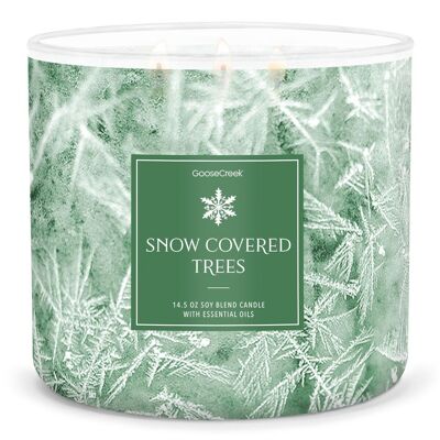 Schneebedeckte Bäume Goose Creek Candle® 411 Gramm