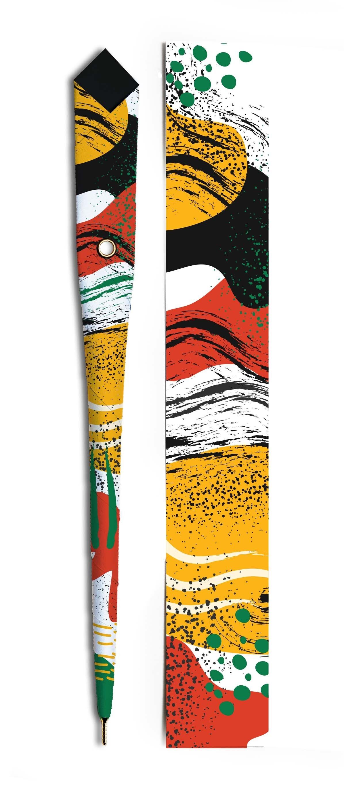 PAPIERSTIFT + SEITENMARKIERUNG – ABSTRAKT 4