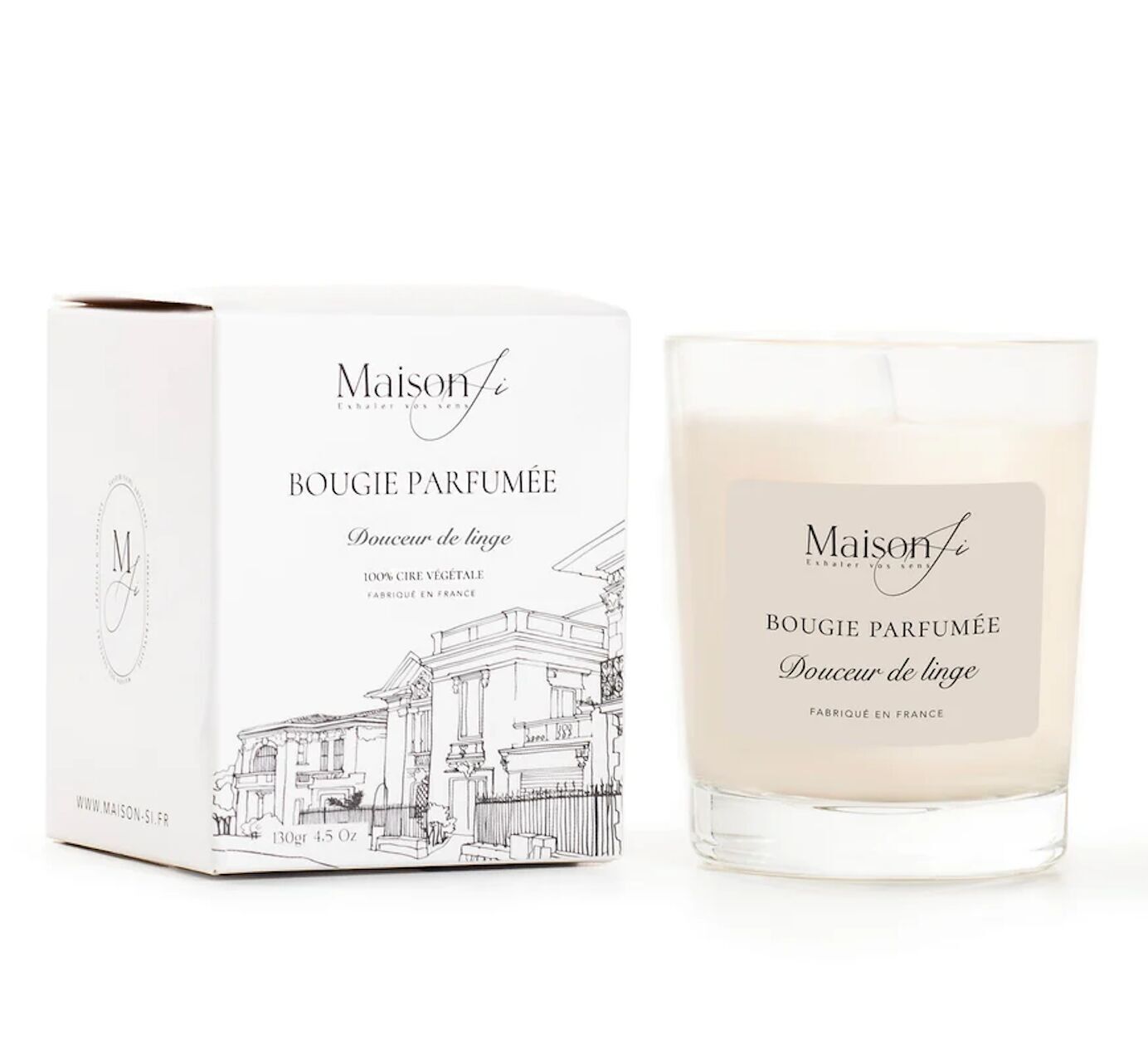 Candela profumata Douceur de Linge