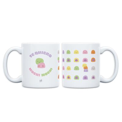 UO-Tasse mit der Aufschrift „I love you mochi mochi“