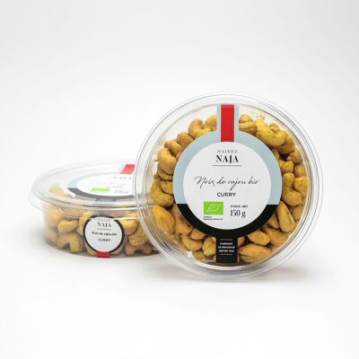 Organic curry cashew nuts-150g