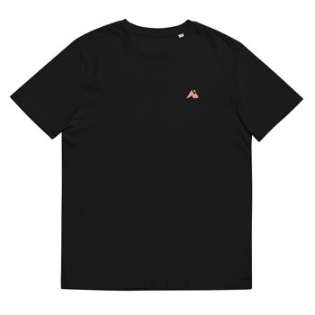 T-shirt unisex coton bio carreaux/surf Waïloa 4
