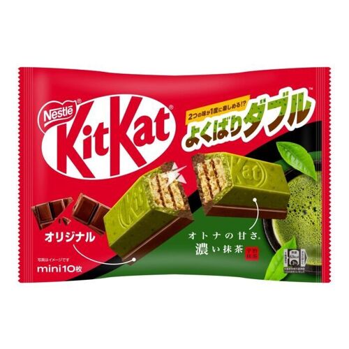 Kit Kat japonais en pack - matcha blé entier chocolat, 116G