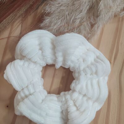 Scrunchie LUCIE – weißer Cord