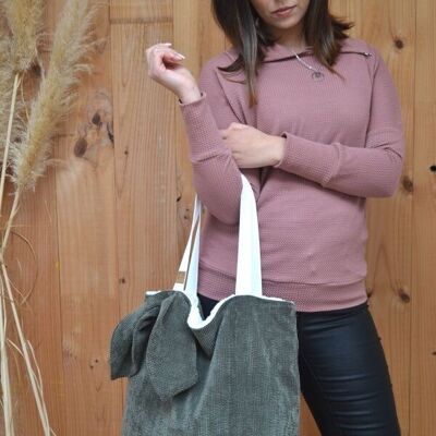 ELLIE Tasche – khakifarbener Cord