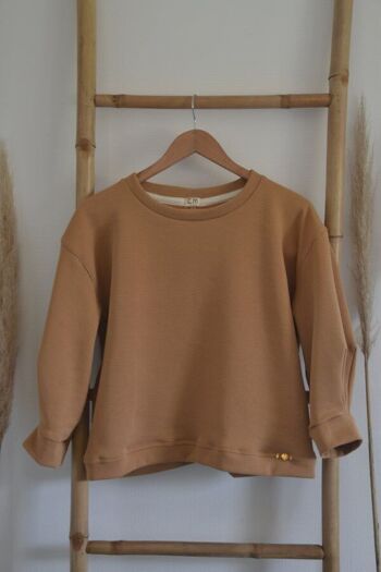 Sweat boho moutarde - EMERYS 1