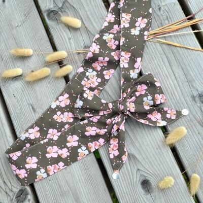EMMY tie belt - pink cherry blossoms