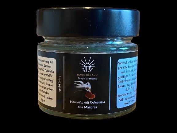 Sale marino con aceto balsamico di Maiorca