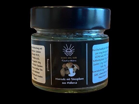 Sale marino con funghi porcini di Maiorca