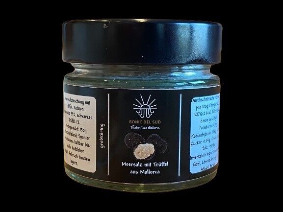 Sale marino con tartufo nero di Maiorca