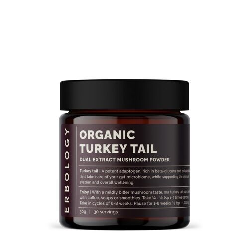 Organic Turkey Tail Dual Extract Powder
