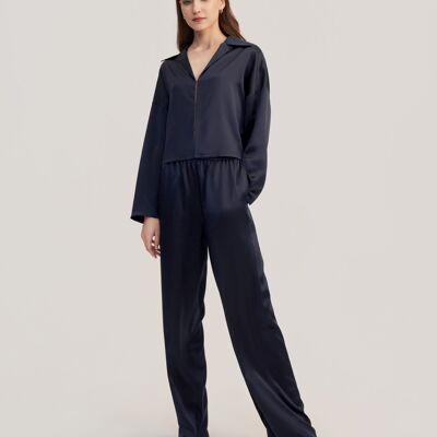 Jasmine Silk Pullover Pajama Set