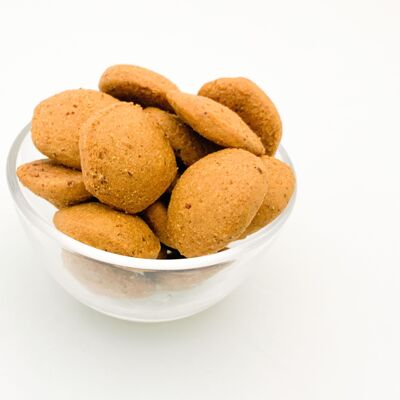 Organic Curry aperitif biscuits - 60g individual tray