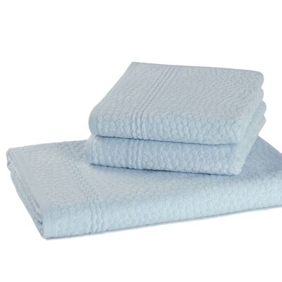 Set asciugamani Cloud 8 (1 telo doccia, 2 asciugamani mani)