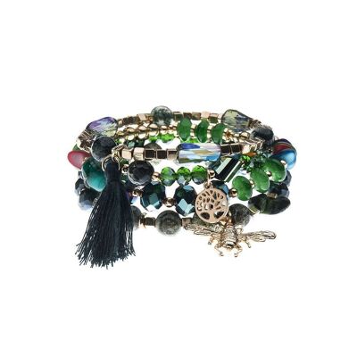 Pulsera - Árbol de la Vida y Abeja