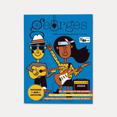Georges Magazine 7 - 12 anni, numero di chitarra