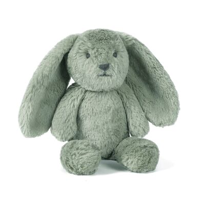 Small ultra soft rabbit plush 25 cm - Sage