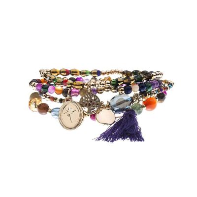 Pulsera - Árbol de la Vida y As de Picas