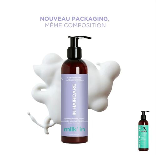 Leave-in : Milk’ In - définit les boucles, hydrate et fortifie - 250ml