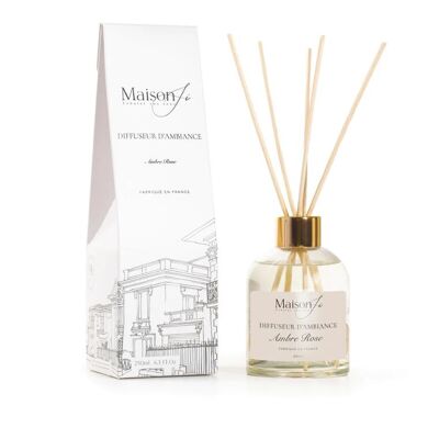 Diffuseur d'ambiance Ambre Rose 250ml