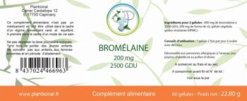 BROMELAINE 200 mg 2