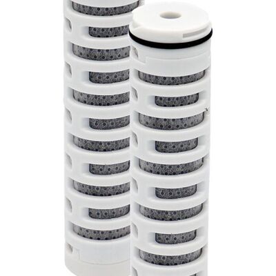 Pack of 2 filters for portable bottle