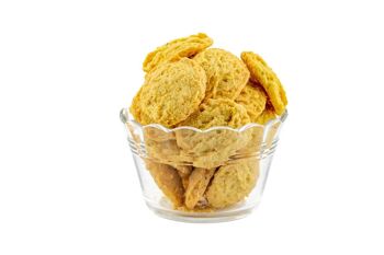 NOUVEAUTÉ Biscuits apéritifs Bio Fromage Emmental - Vrac en poche de 3kg