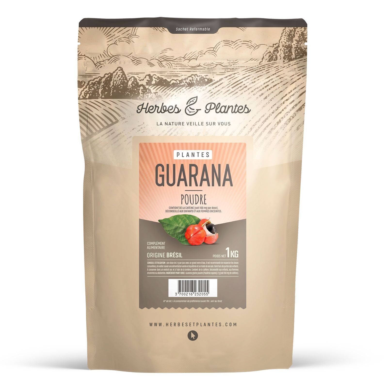 Guarana - Pulver - 1 kg
