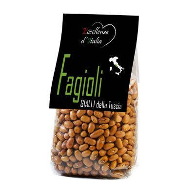 Fagioli gialli secondi della Tuscia 300g.