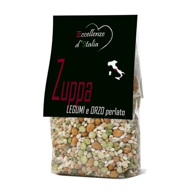 Zuppa legumi e orzo 300g.