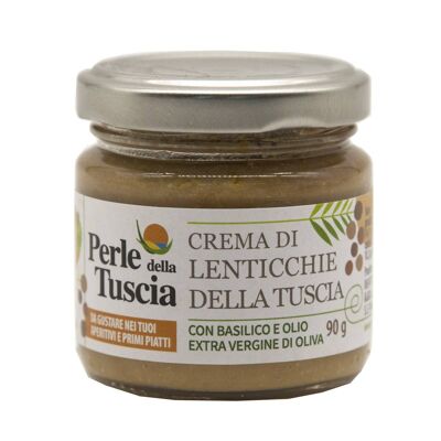 Crème (Humus) Lentilles de Tuscia 90g. [UE uniquement]