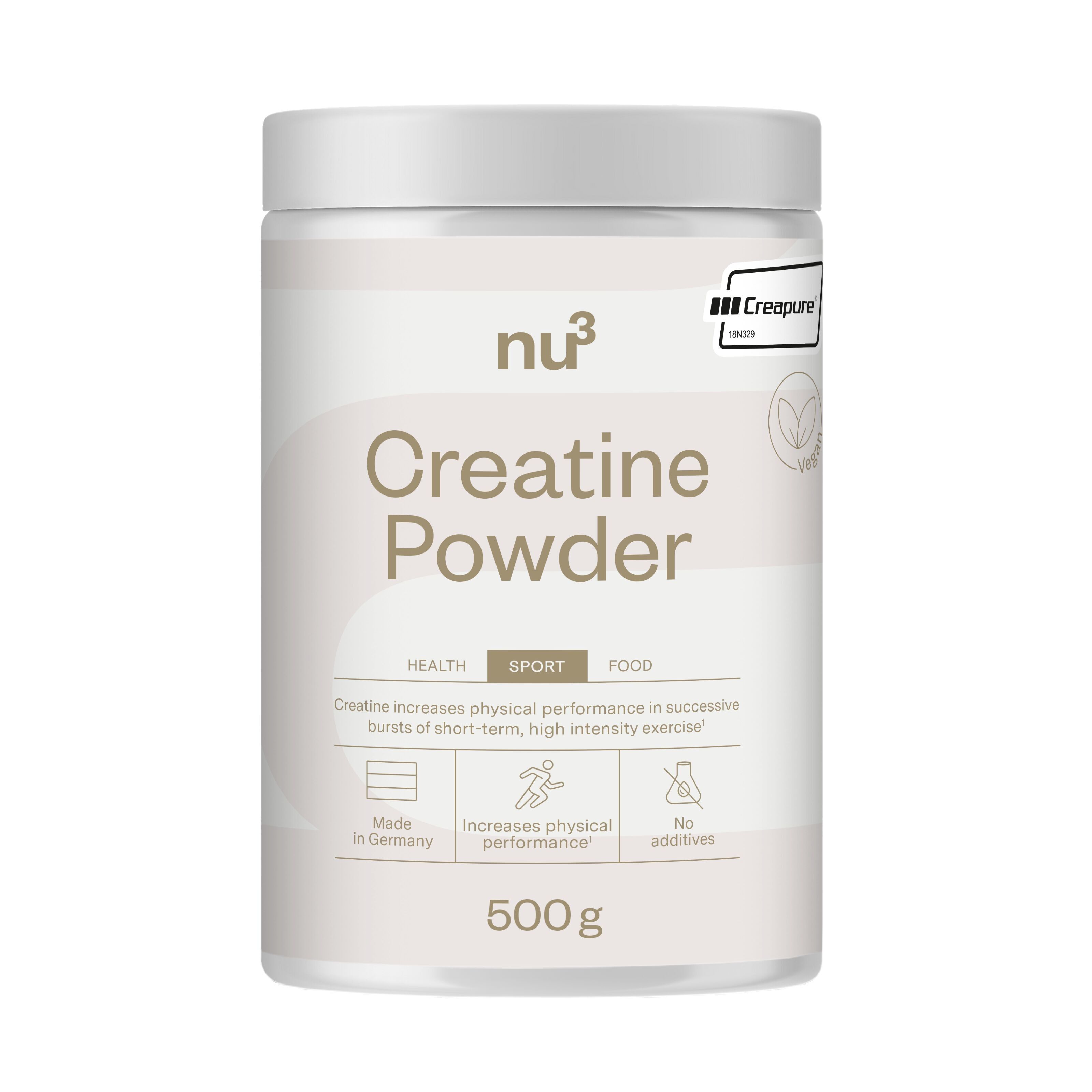 Nu3 Creatina in polvere - 500g