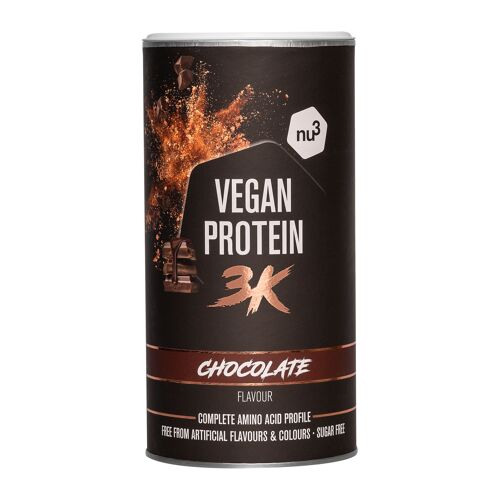 Protéines Vegan 3K 500g Chocolat