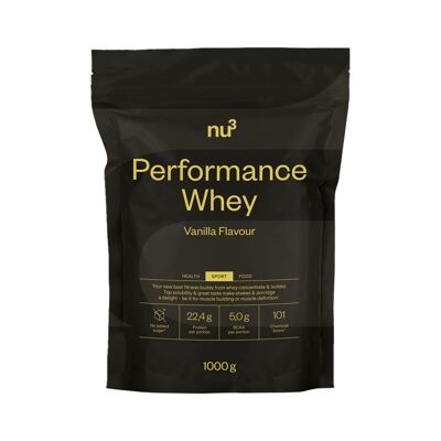 Nu3 Whey Performance Vanilla - 1000g