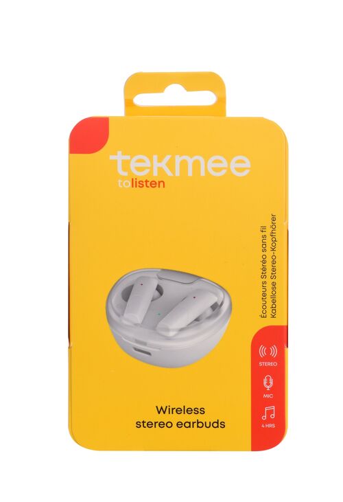 TEKMEE 4 MICS ENC TWS EARBUDS