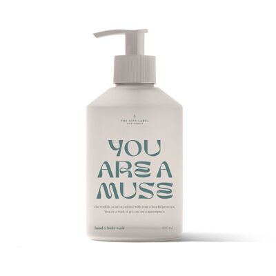 Hand- und Körperwaschmittel 400 ml – You Are A Muse