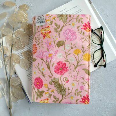 Couverture de livre de fleurs roses