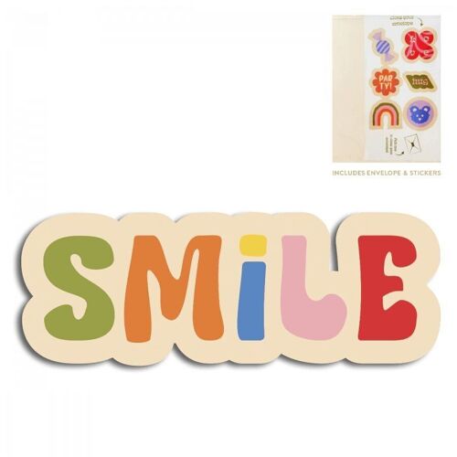 Cut-Out Cards - Smile - Smile