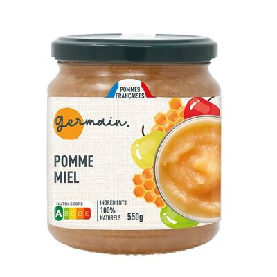 Purée de fruits - Pomme Miel 550g