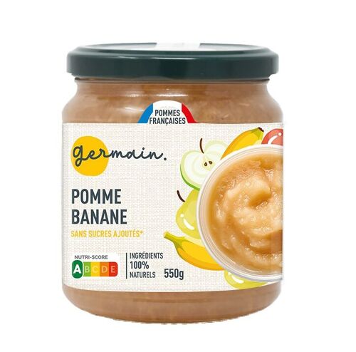 Purée de fruits - Pomme Banane 550g
