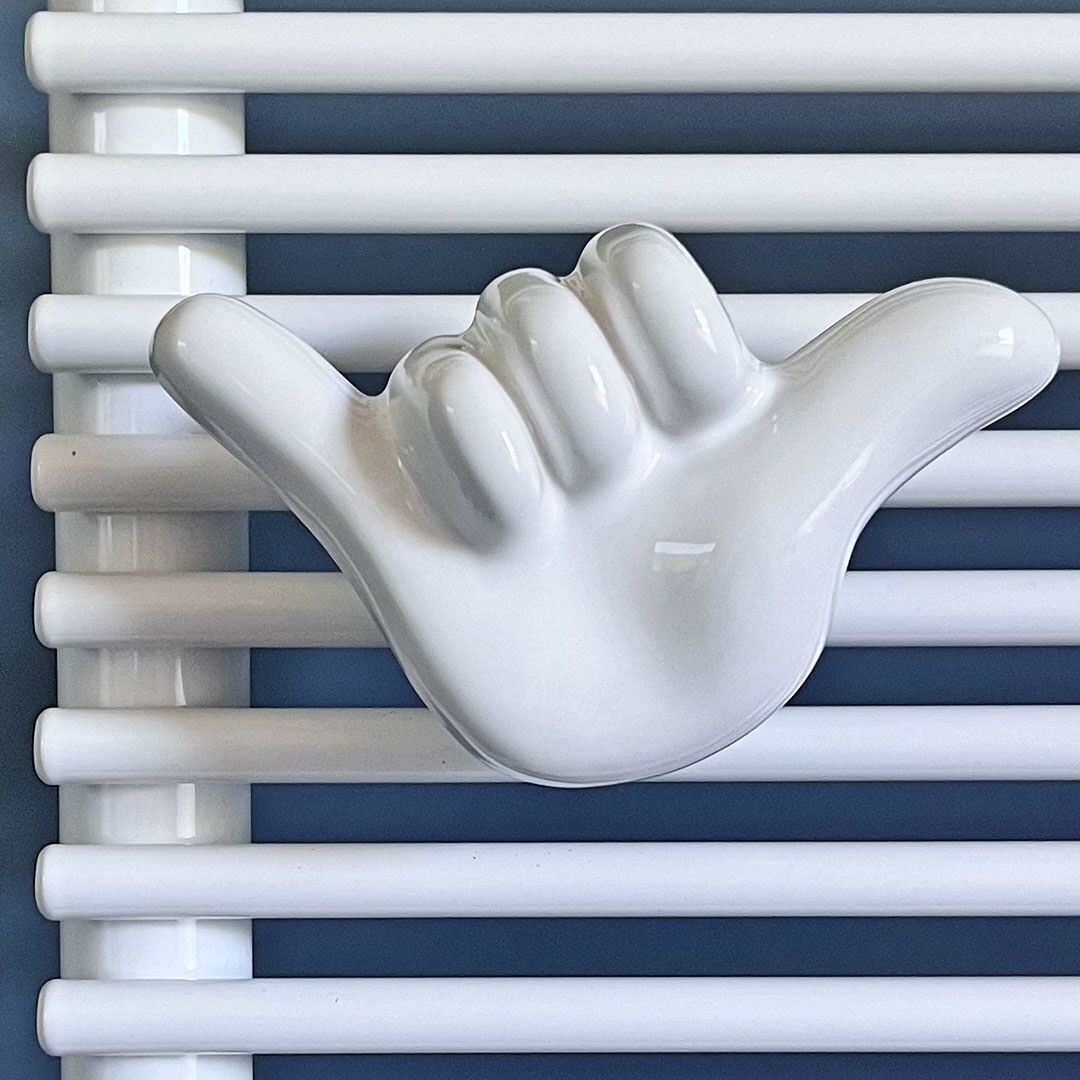 Shaka-Aufhänger für Heizkörper und Handtuchwärmer