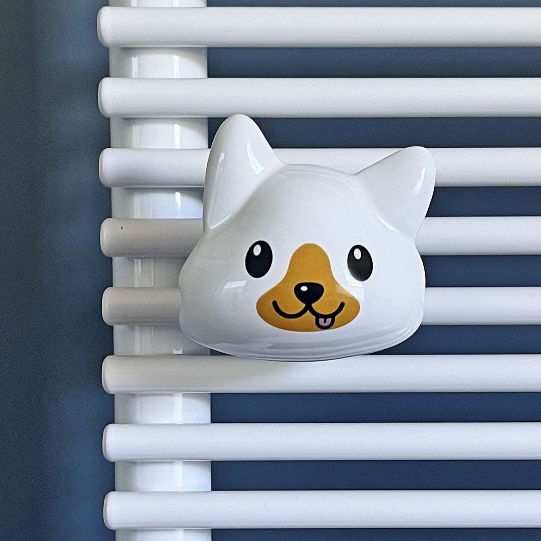 Hundeliebhaber-Aufhänger für Heizkörper und Handtuchwärmer