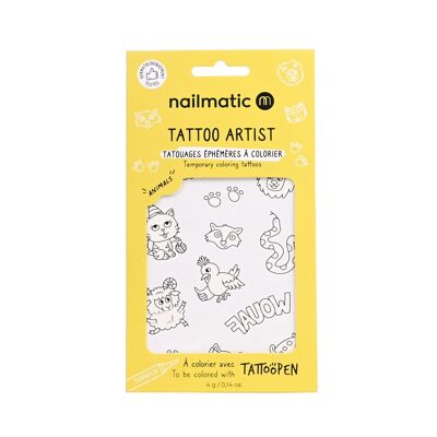Tatouage à colorier temporaire Nailmatic
