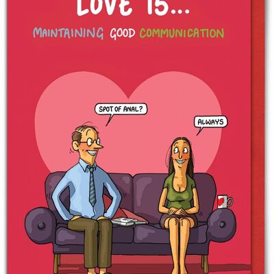 Rude Valentines Card - Communication