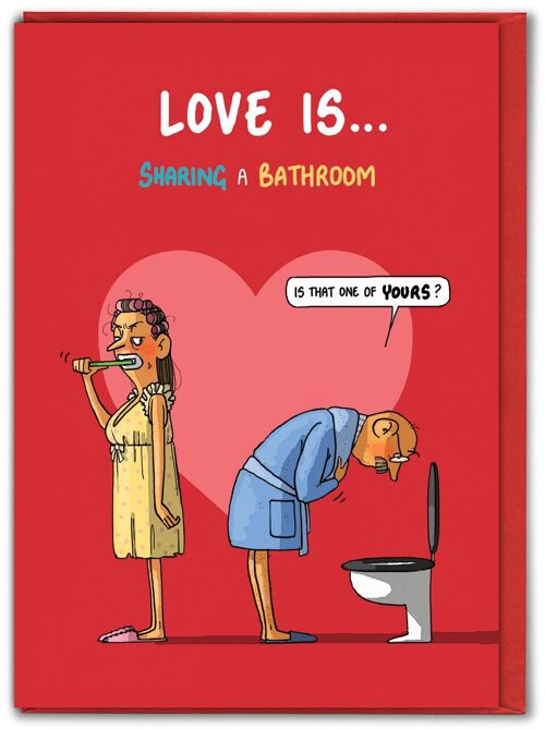 Funny Valentines Card - One of Yours