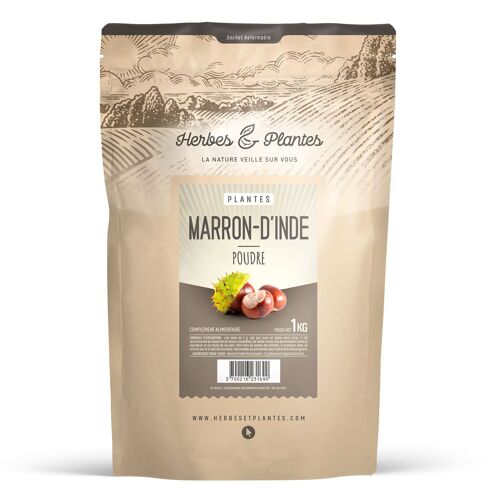 Marron d'Inde - Poudre - 1 kg