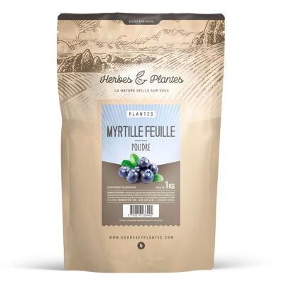 Foglia di Mirtillo - Polvere - 1 kg