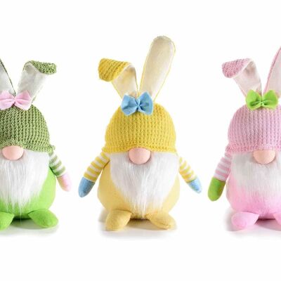 Gnomes with bow and fabric bunny ears