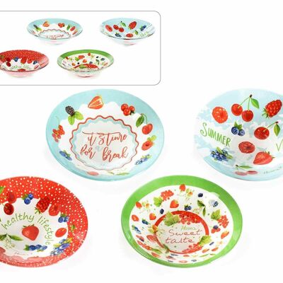 Glass bowls design Red fruits 14zero3